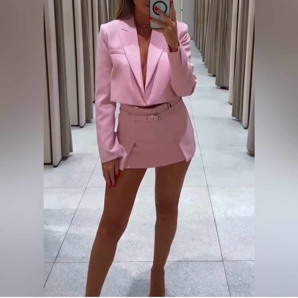 ZARA CROPPED BLAZER